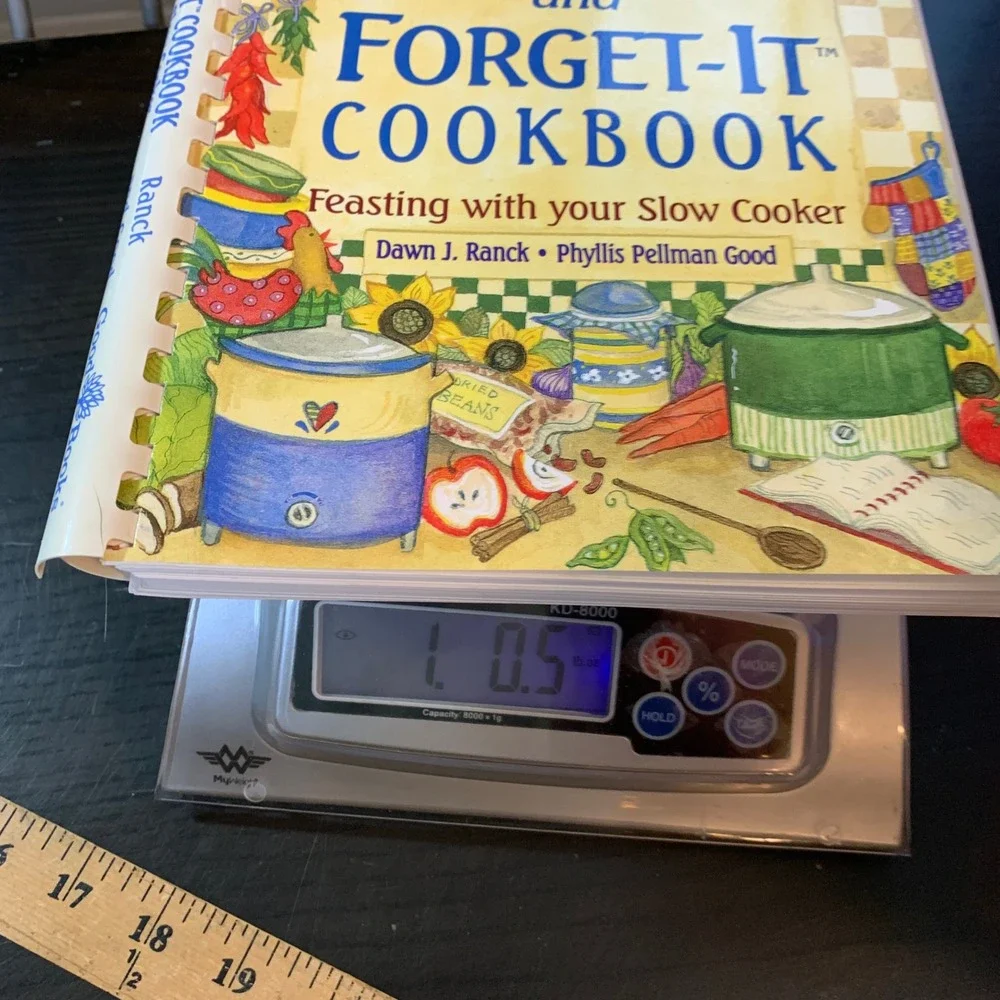 Fix-It and Forget-It Cookbook Slow Cooker Recipes Ranck‎ Good Plastic Comb 2001